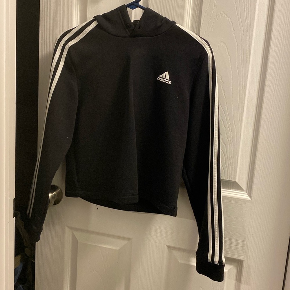 adidas cropped hoodie